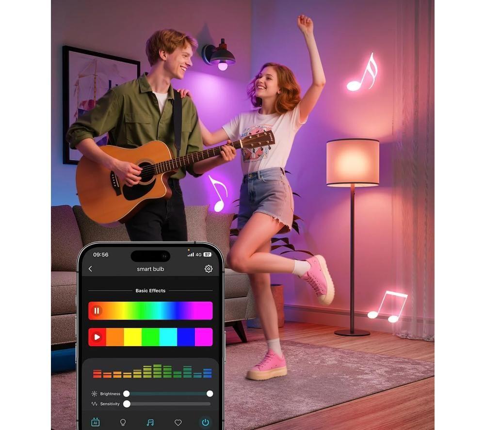 LEPRO AI Smart B3 LED Light Bulb - B22 image number 3 of 5