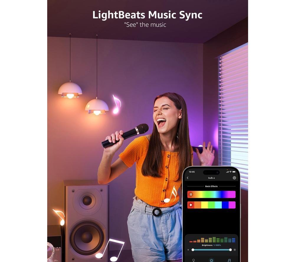 LEPRO AI Smart BP1 LED Light Bulb &ndash; E14, Pack of 2 image number 3 of 3
