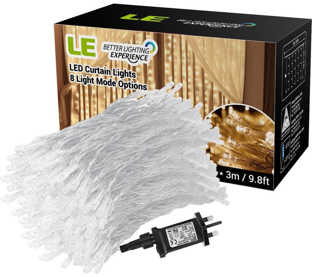 LEPRO EAN4300006-WW-UK Curtain Light - Warm White image number 7 of 7