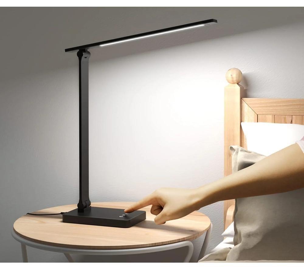 LEPRO LED Desk Lamp - Black image number 2 of 4