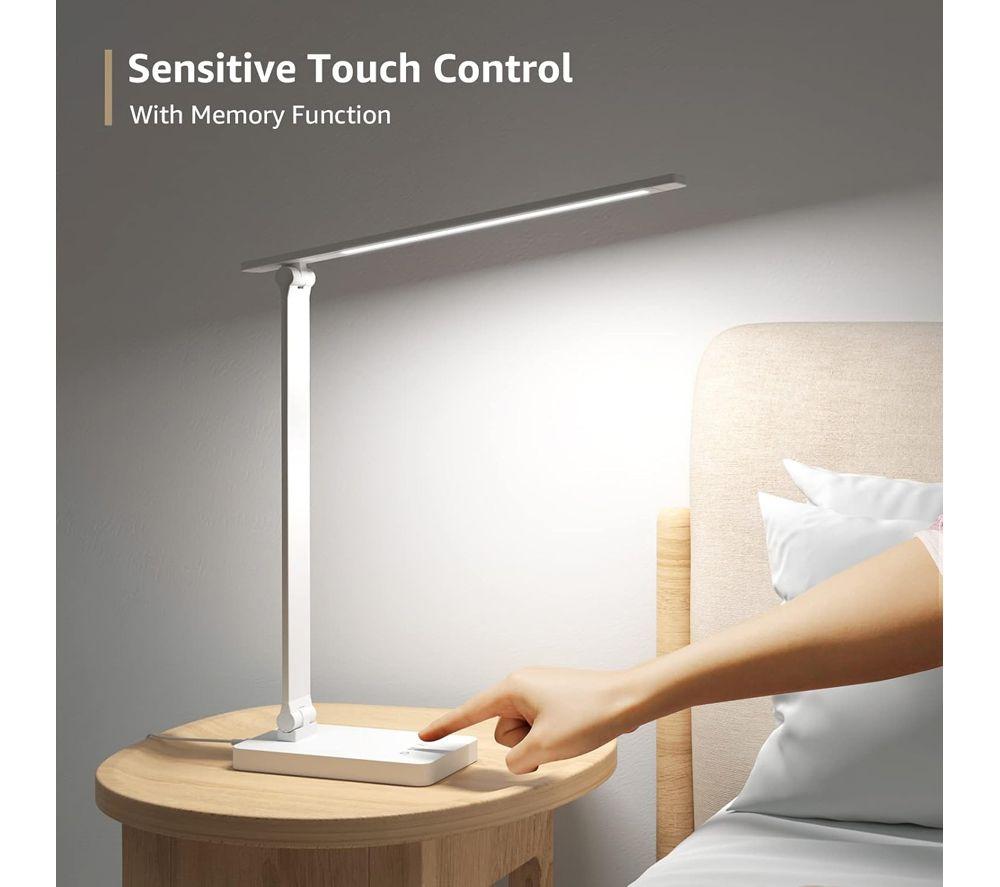 LEPRO PR310003-DWW-UK LED Desk Lamp - White image number 4 of 8