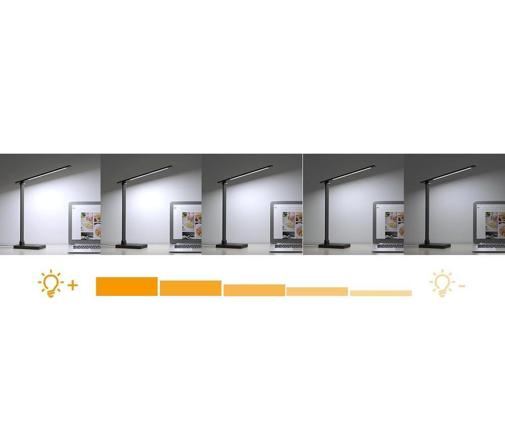 LEPRO 310004-DWW-UK LED Desk Lamp - Black image number 3 of 9