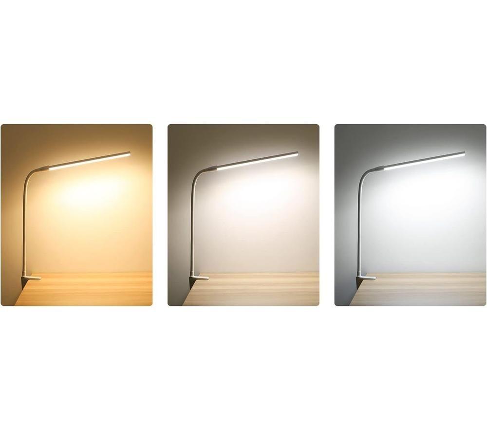 LEPRO PR310005-DWW LED Desk Lamp - White image number 2 of 7