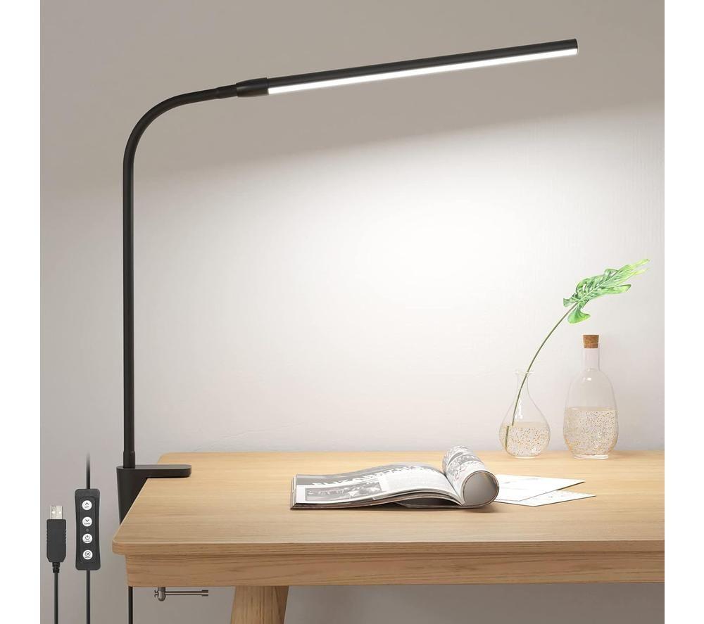 LEPRO 310006-DWW LED Desk Lamp - Black image number 2 of 3