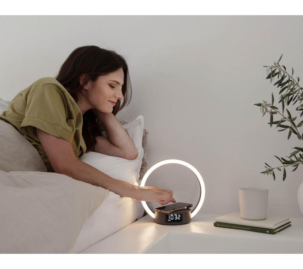 BEURER WL 65 Wake-Up Light & Wireless Charger - Black image number 2 of 11