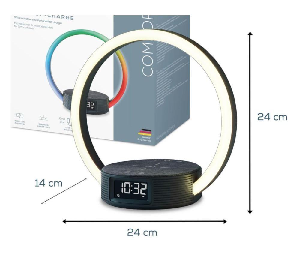 BEURER WL 65 Wake-Up Light & Wireless Charger - Black image number 11 of 11