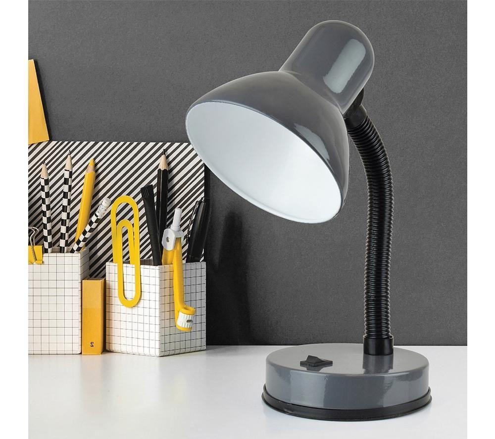 LLOYTRON L958GR-16 Desk Lamp - Anthracite Grey image number 2 of 3