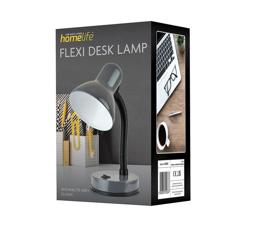 LLOYTRON L958GR-16 Desk Lamp - Anthracite Grey image number 3 of 3