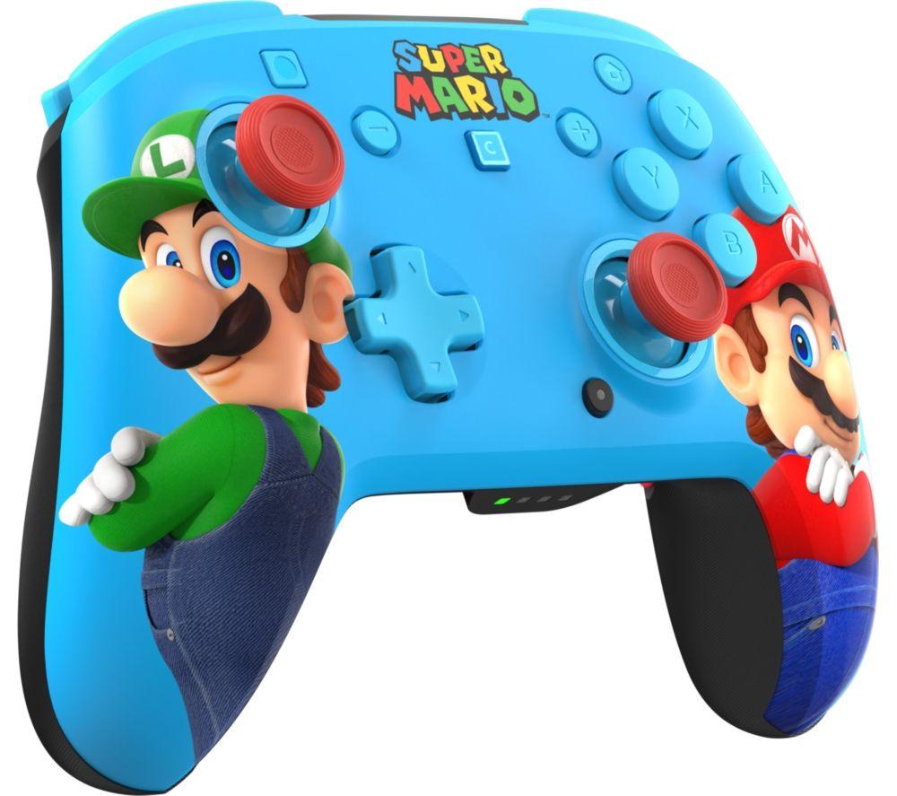 TURTLE BEACH Rematch Wireless Controller for Nintendo Switch 2 - Mario & Luigi image number 2 of 8