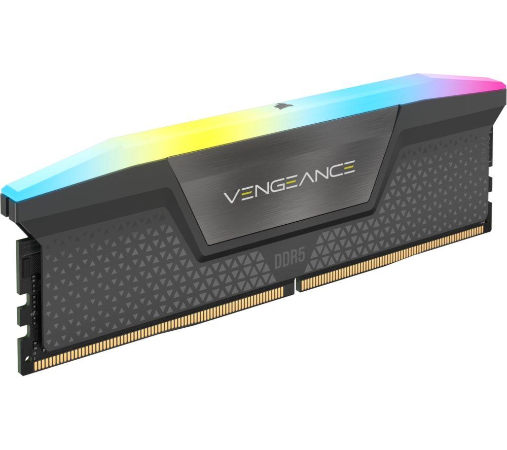 CORSAIR Vengeance 16 GB RGB DDR5 6000 MHz PC RAM - 8 GB x 2 image number 4 of 6
