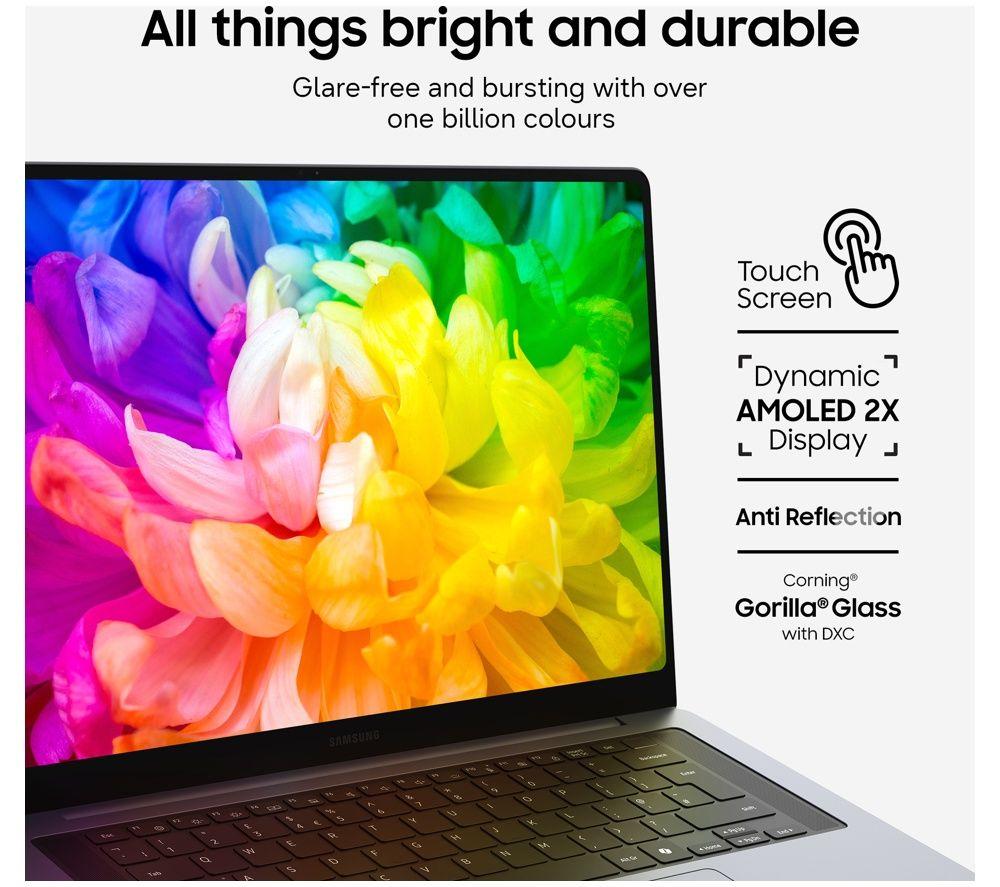 SAMSUNG Galaxy Book6 Pro 16" Laptop, Copilot+ PC - Intel&reg; Core&trade; Ultra 5, 512 GB SSD, Grey image number 10 of 12