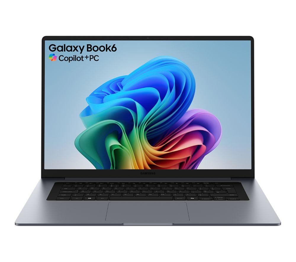 SAMSUNG Galaxy Book6 16inch Laptop, Copilot PC - Intel®Core  Ultra 7, 512 GB SSD, Grey