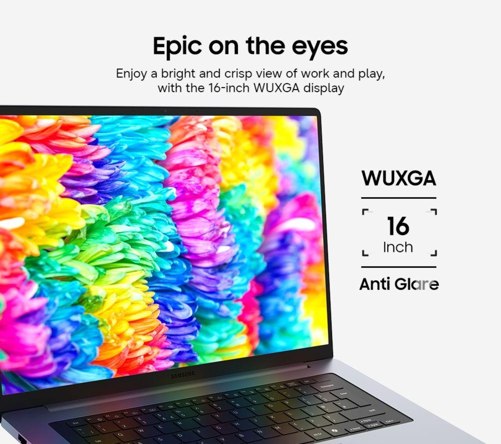 SAMSUNG Galaxy Book6 16" Laptop, Copilot+ PC - Intel&reg; Core&trade; Ultra 7, 512 GB SSD, Grey image number 4 of 16