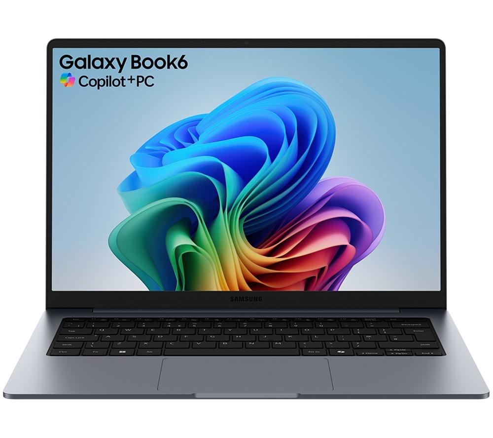 Samsung Galaxy Book6 14inch Laptop, Copilot+ PC - IntelÂ® Coreâ„¢ Ultra 5, 256 GB SSD, Grey