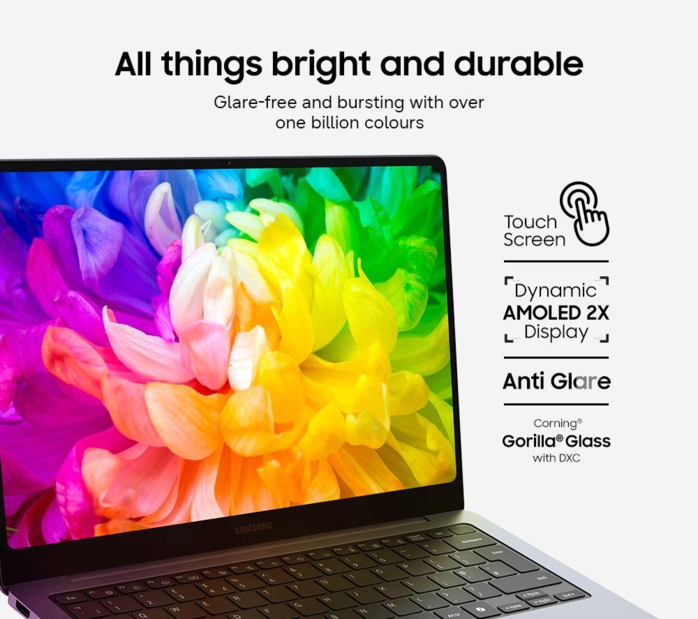 SAMSUNG Galaxy Book6 Pro 16" Laptop, Copilot+ PC - Intel&reg; Core&trade; Ultra 5, 256 GB SSD, Grey image number 4 of 15