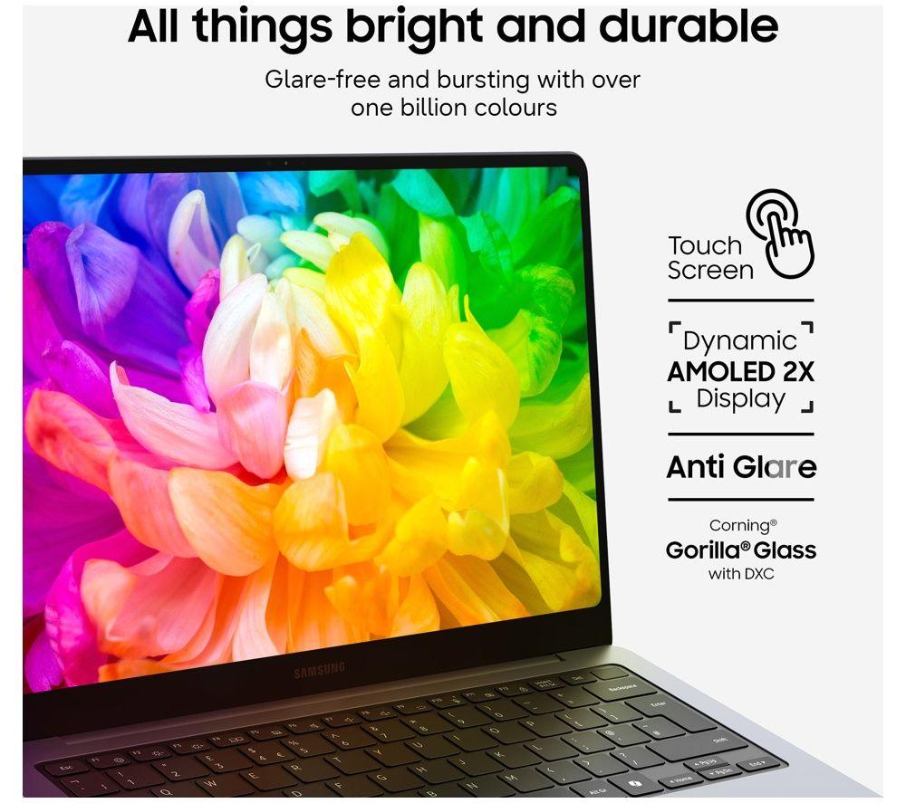 SAMSUNG Galaxy Book6 Pro 14" Laptop, Copilot+ PC - Intel&reg; Core&trade; Ultra 5, 512 GB SSD, Grey image number 4 of 14
