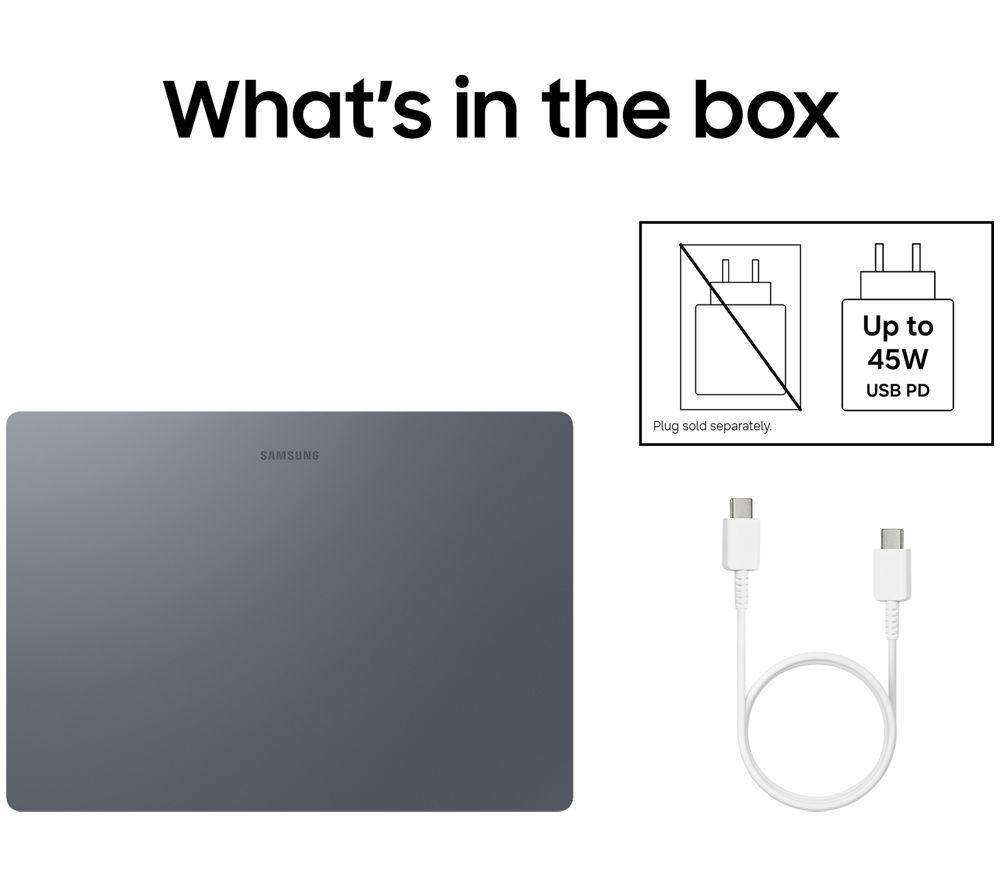 SAMSUNG Galaxy Book6 16" Laptop, Copilot+ PC - Intel&reg; Core&trade; Ultra 5, 256 GB SSD, Grey image number 9 of 13