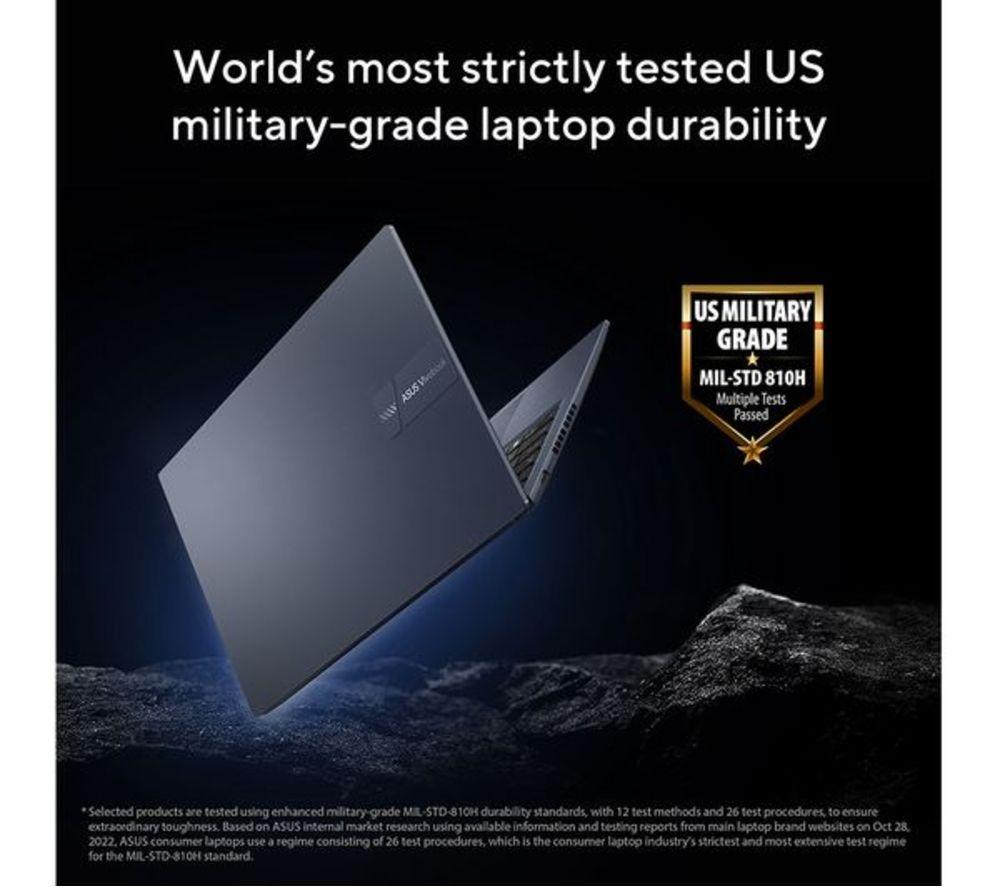 ASUS Vivobook 15 M1502YA 15.6" Laptop - AMD Ryzen 7, 512 GB SSD, Silver image number 3 of 34