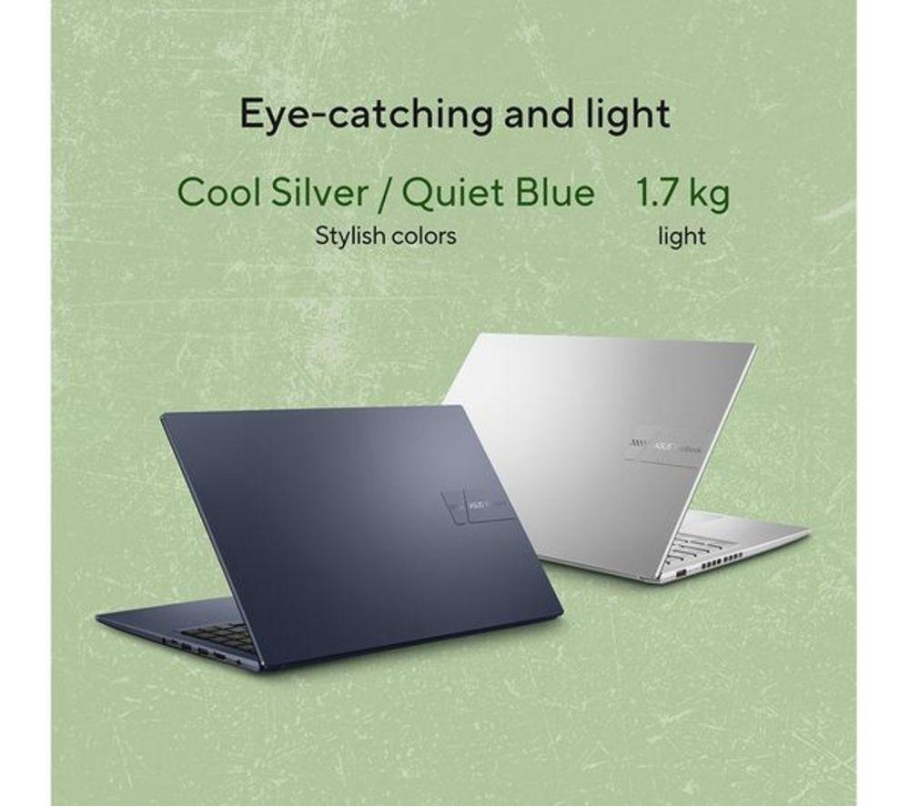 ASUS Vivobook 15 M1502YA 15.6" Laptop - AMD Ryzen 7, 512 GB SSD, Silver image number 31 of 34
