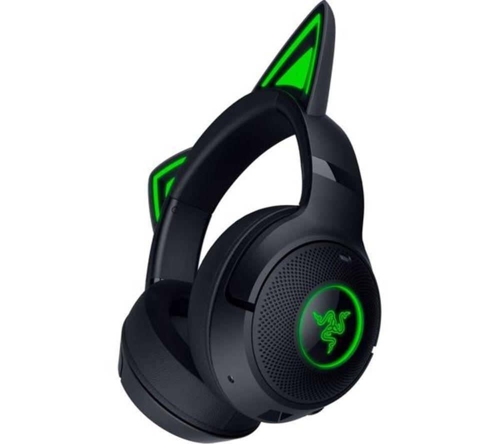 RAZER Kraken Kitty V2 BT Wireless Gaming Headset - Black image number 2 of 3