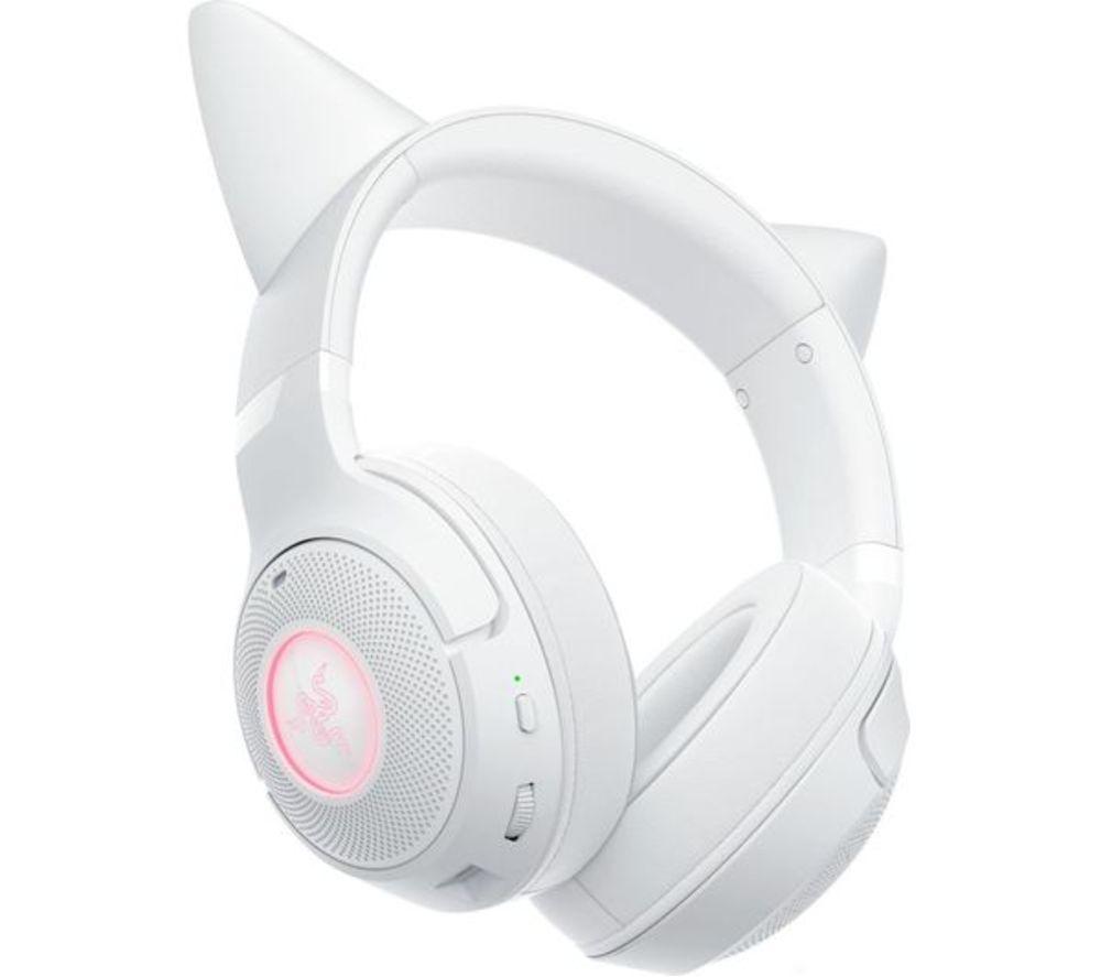 RAZER Kraken Kitty V2 BT Wireless Gaming Headset - White image number 3 of 4