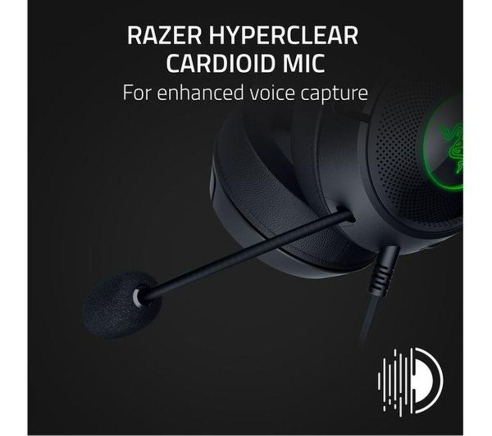 RAZER Kraken Kitty V2 Gaming Headset - Black image number 7 of 9