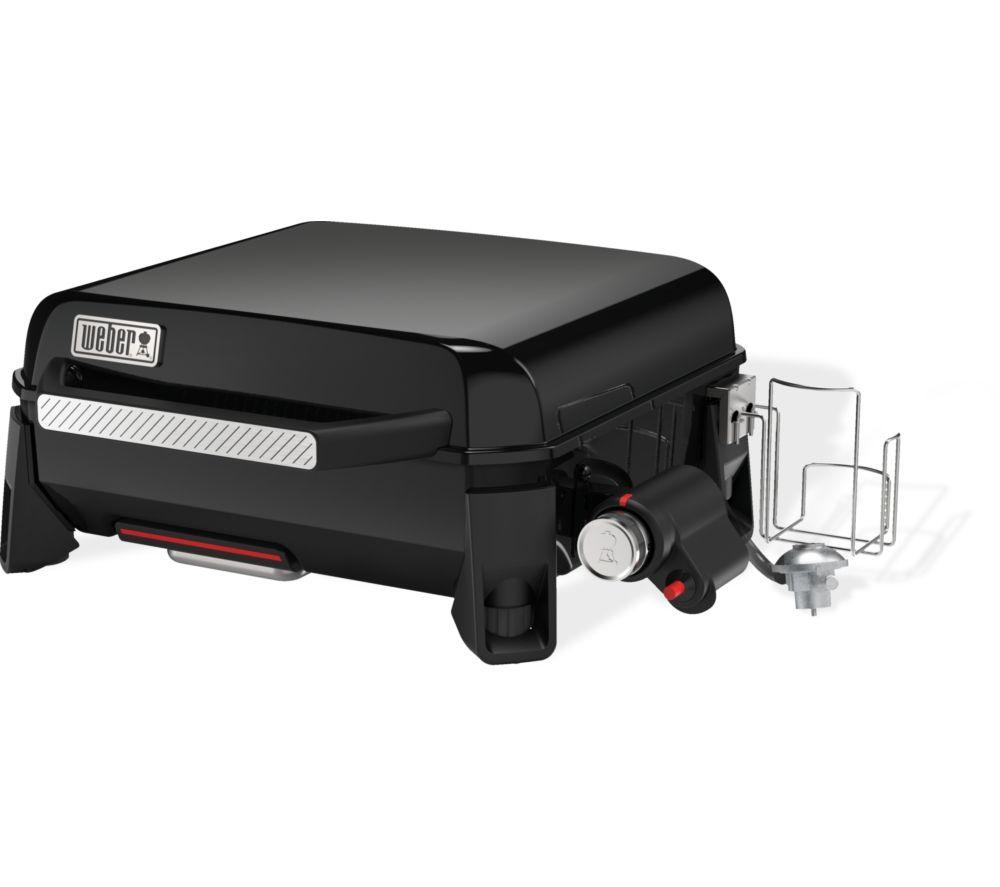 Weber Slate 43 Cm Premium Portable Gas Griddle Bbq - Black