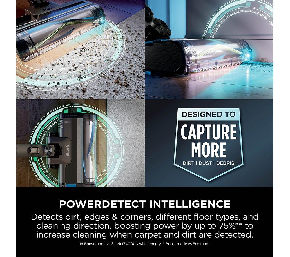 SHARK PowerDetect IP1223UKTDB Cordless Pet Vacuum Cleaner - Charcoal Black image number 3 of 11