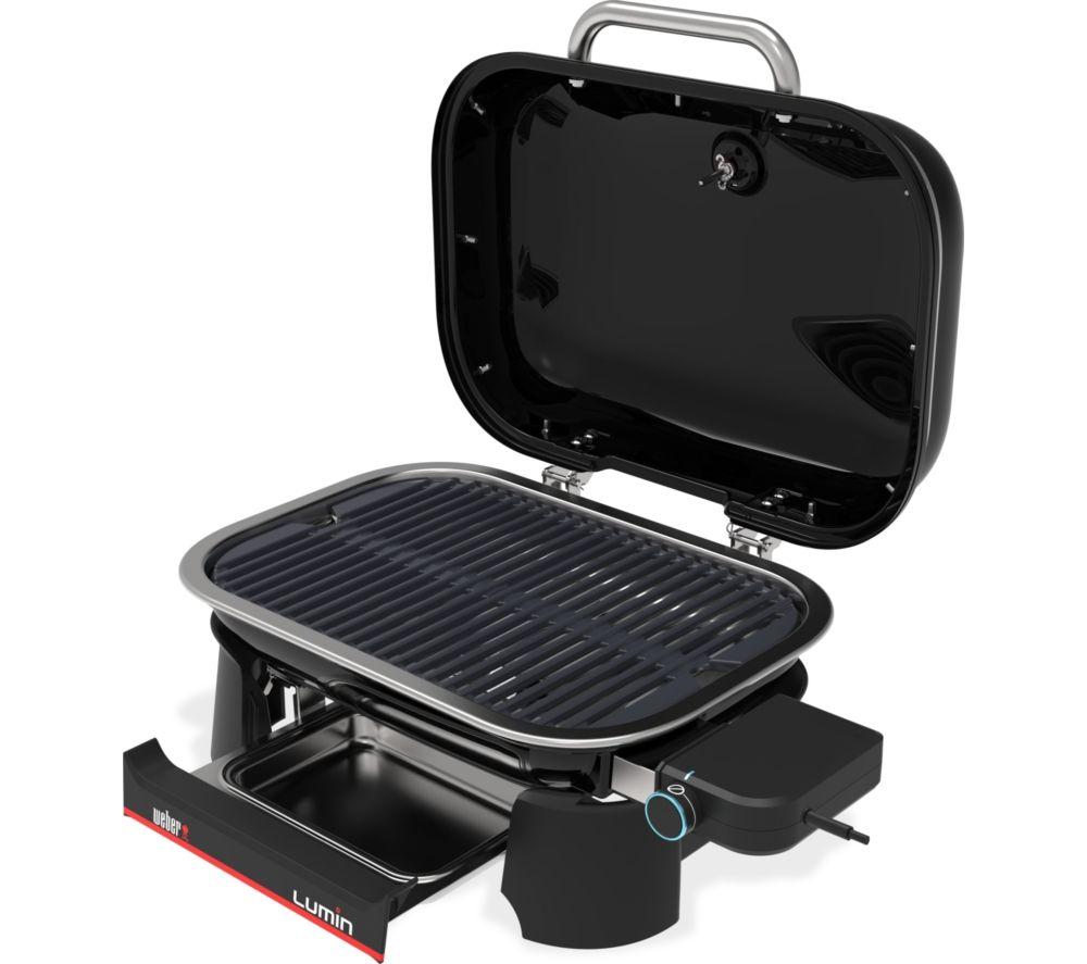 WEBER Lumin Compact Electric BBQ - Black image number 2 of 4