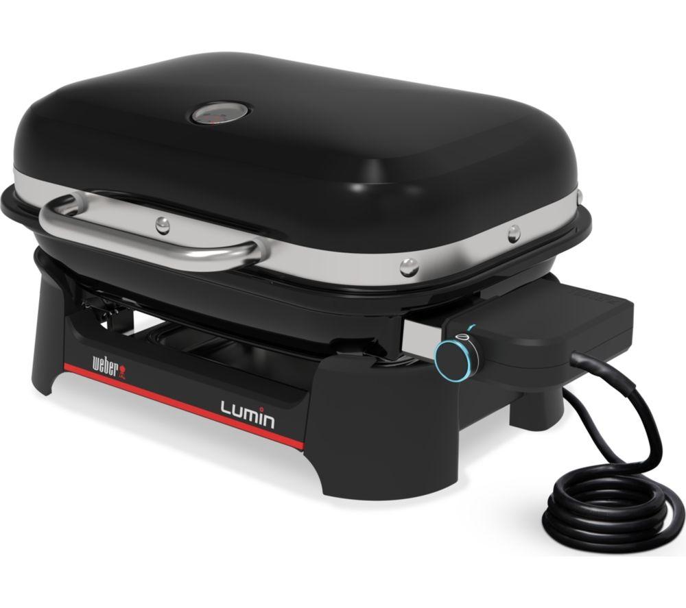 WEBER Lumin Compact Electric BBQ - Black image number 3 of 4