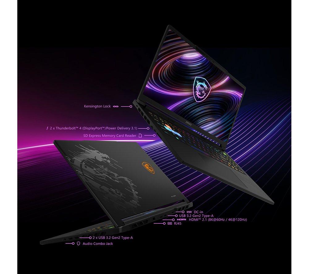 MSI Raider 16 Max HX 16" Gaming Laptop - Intel&reg; Core&trade; Ultra 9, RTX 5090, 1 TB SSD image number 7 of 8