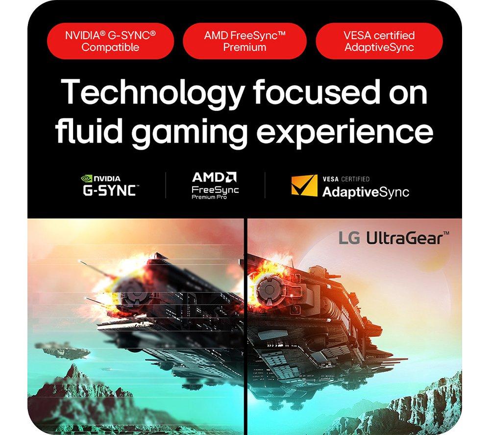 LG UltraGear GX7 27GX704A-B.AEK Quad HD 27" WOLED Gaming Monitor - Black image number 4 of 16