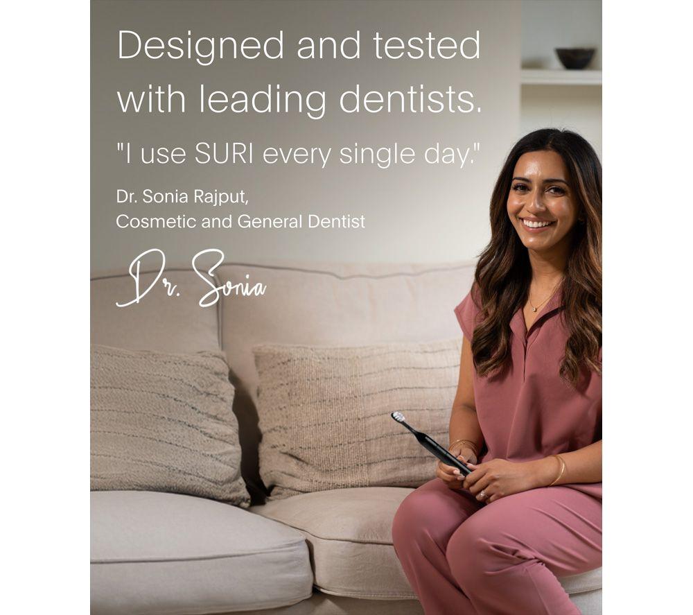 SURI 2.0 Electric Toothbrush - Black image number 8 of 10