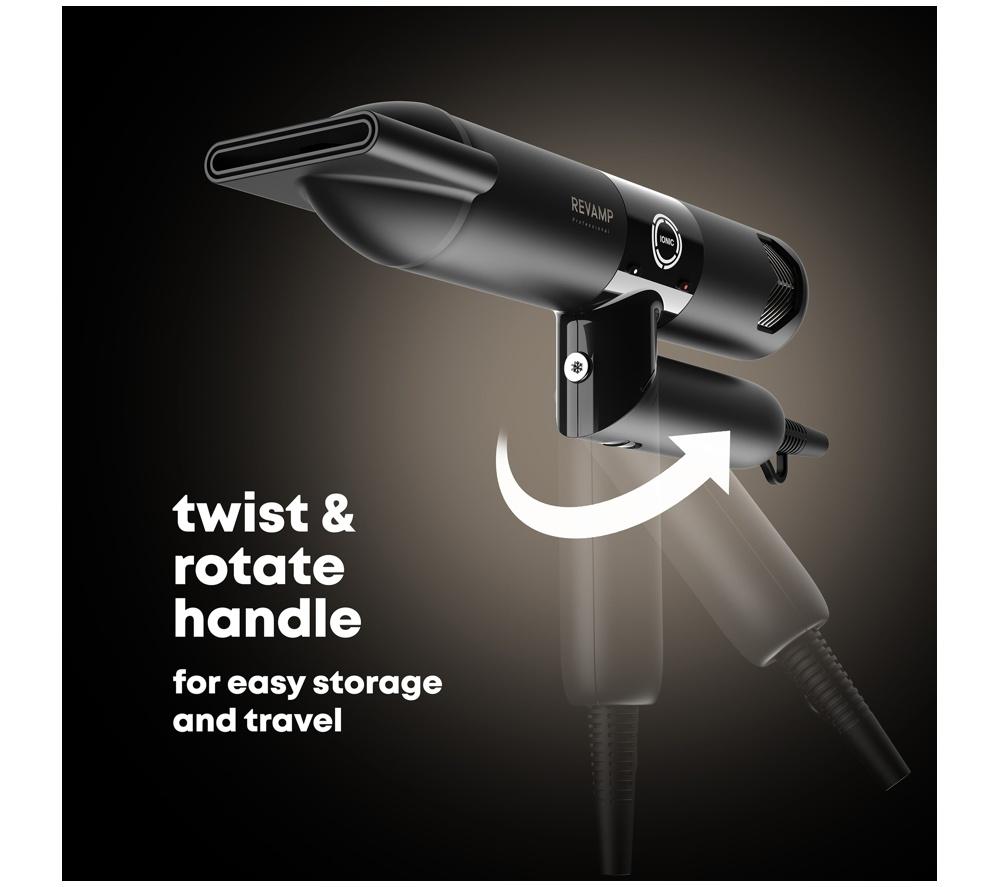 REVAMP Enigma Revelation Hair Dryer &ndash; Black image number 7 of 8