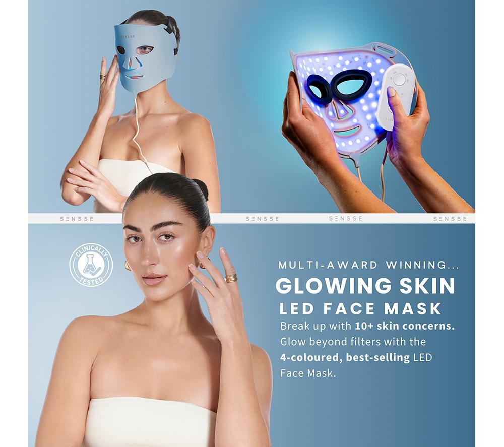 SENSSE SNSE15B Pro LED Face Mask - Blue image number 2 of 14