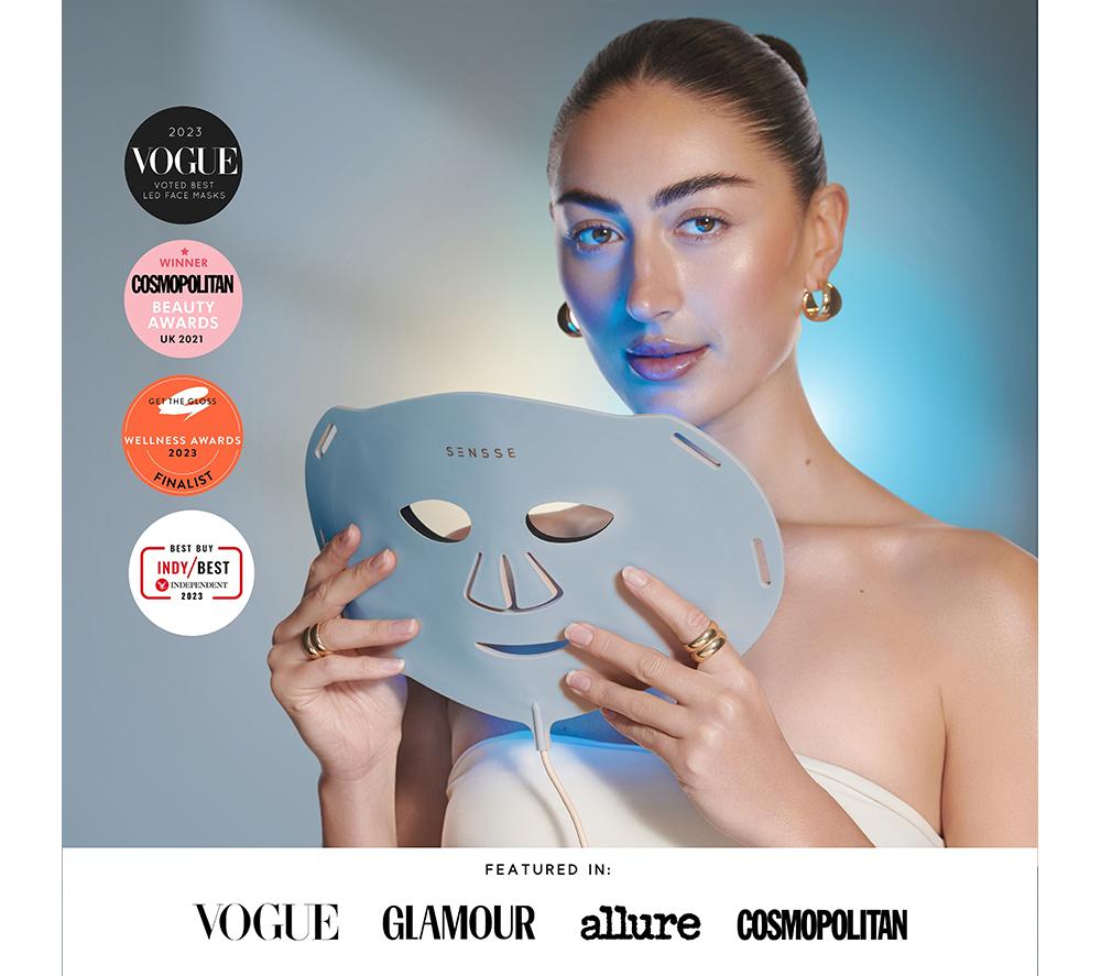 SENSSE SNSE15B Pro LED Face Mask - Blue image number 4 of 14