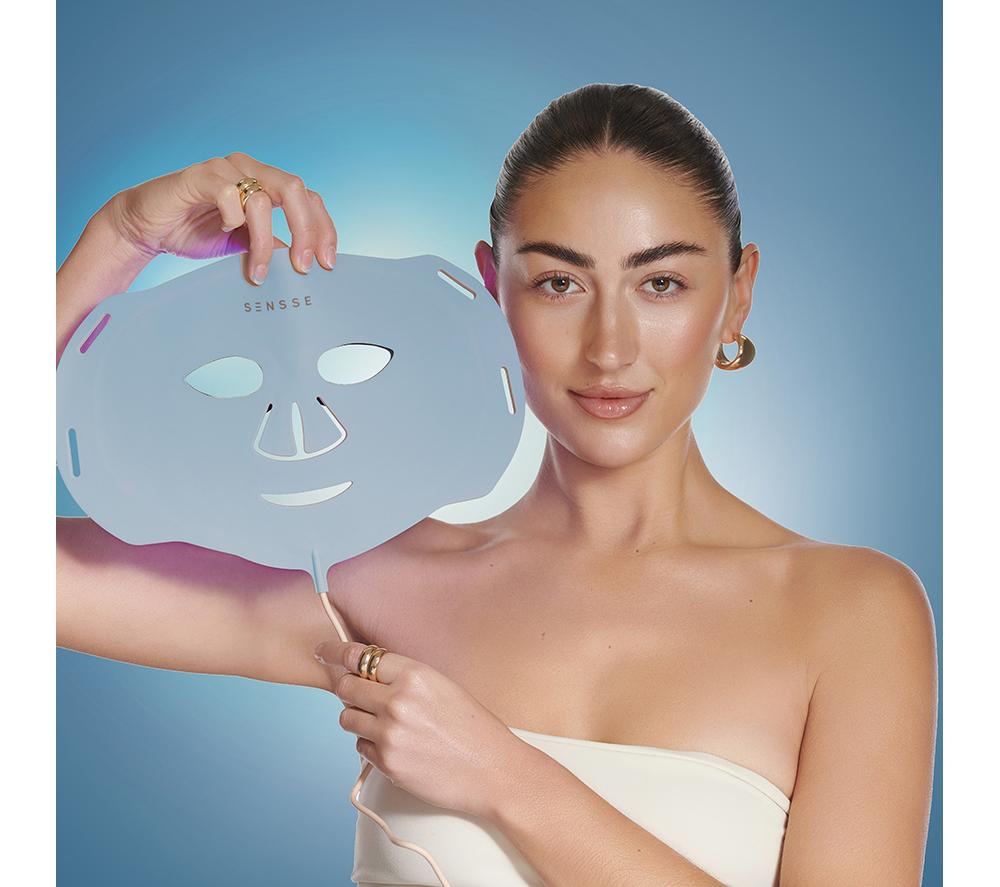SENSSE SNSE15B Pro LED Face Mask - Blue image number 6 of 14