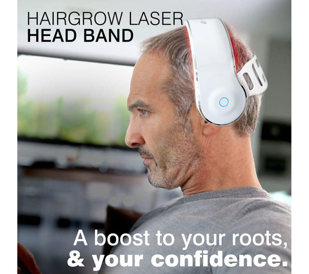 RIO Hairgrow Laser Head Band - White image number 4 of 4