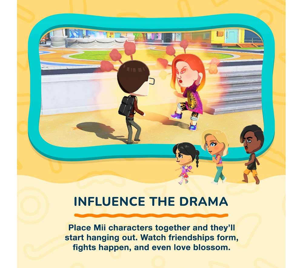 NINTENDO SWITCH Tomodachi Life: Living the Dream image number 5 of 10