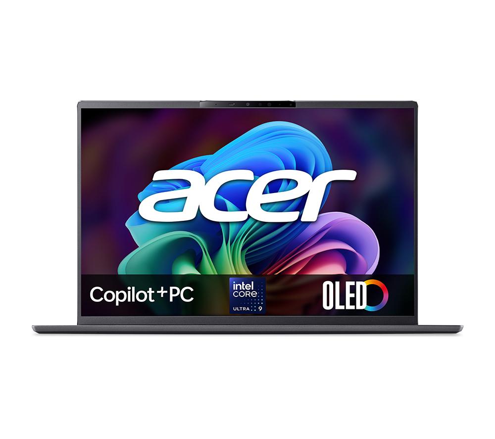 ACER Swift Go 16 AI 16inch Laptop, Copilot PC - IntelÂ®CoreÂ™ Ultra 9, 1 TB SSD, Grey