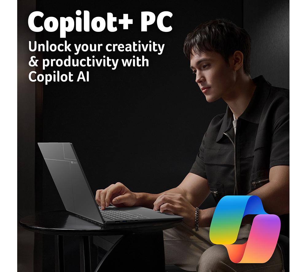 ACER Swift Go 16 AI 16" Laptop, Copilot+ PC - Intel&reg; Core&trade; Ultra 9, 1 TB SSD, Grey image number 4 of 10