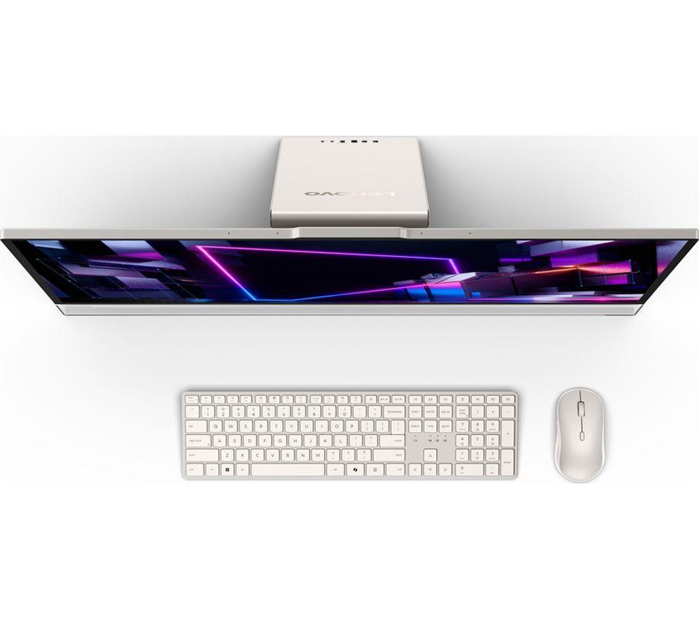 LENOVO Yoga AIO i Aura Edition 31.5" All-in-One PC - Intel&reg; Core Ultra X7, 1 TB SSD, Seashell image number 3 of 6