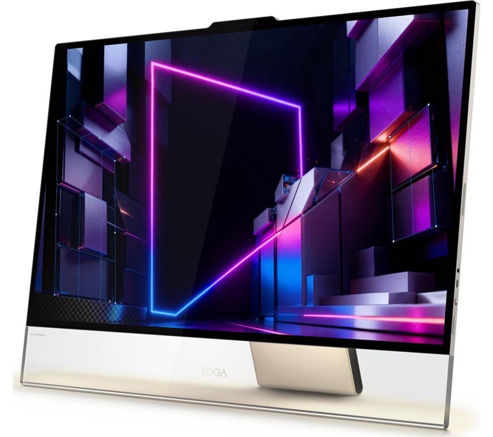 LENOVO Yoga AIO i Aura Edition 31.5" All-in-One PC - Intel&reg; Core Ultra X7, 1 TB SSD, Seashell image number 6 of 6