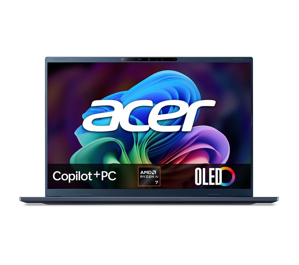 ACER Swift Go 16 OLED 16" Laptop, Copilot+ PC - AMD Ryzen AI 7, 1 TB SSD, Blue