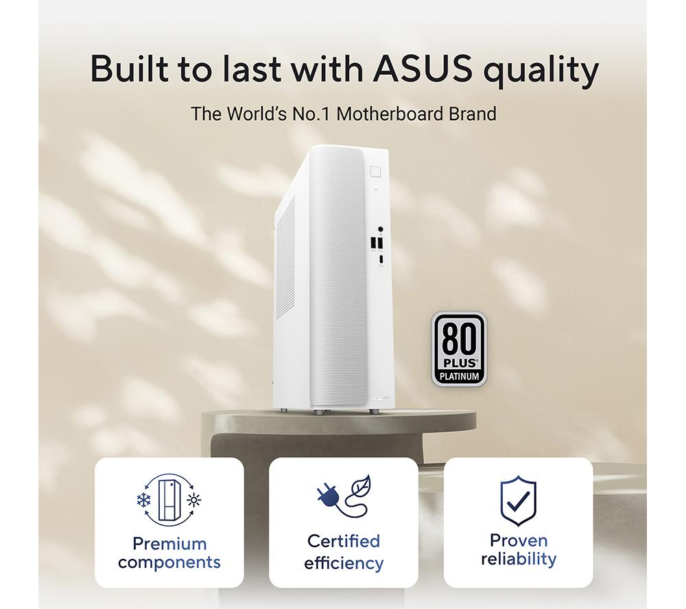 ASUS V500 Mini Tower Desktop PC - Inte Core&trade; 5, 512 GB SSD, Black image number 10 of 11