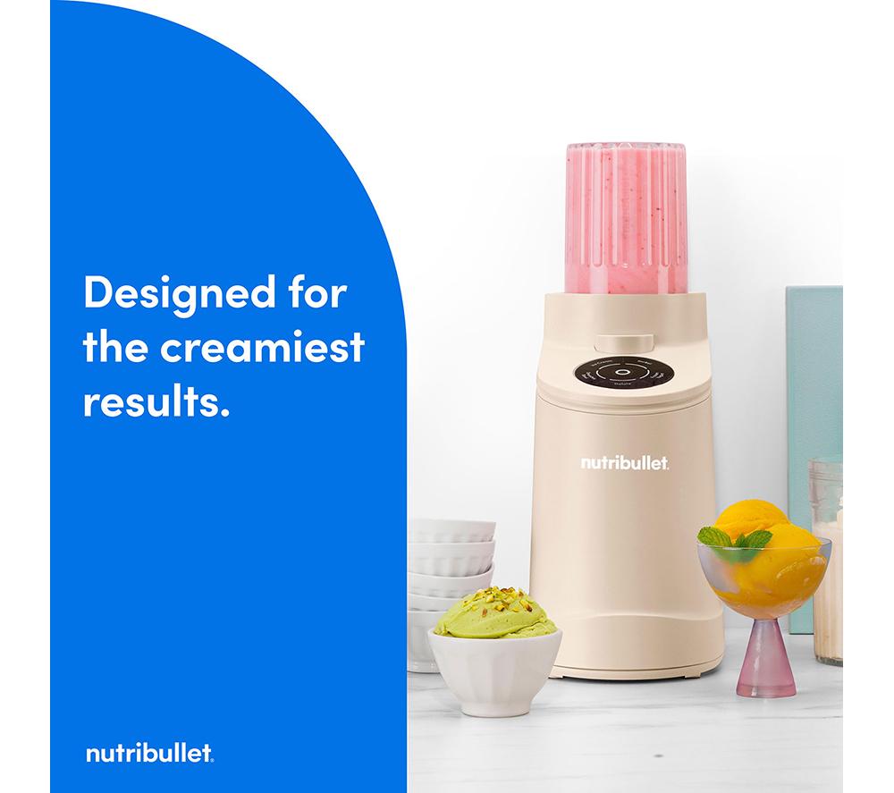 NUTRIBULLET Chill Ice Cream Maker - Latte Beige image number 3 of 25