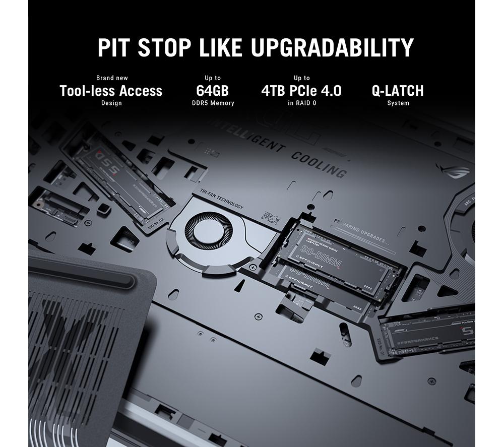ASUS ROG Strix SCAR 18 18" Gaming Laptop - Intel&reg; Core&trade; Ultra 9, RTX 5080, 1 TB SSD image number 12 of 24
