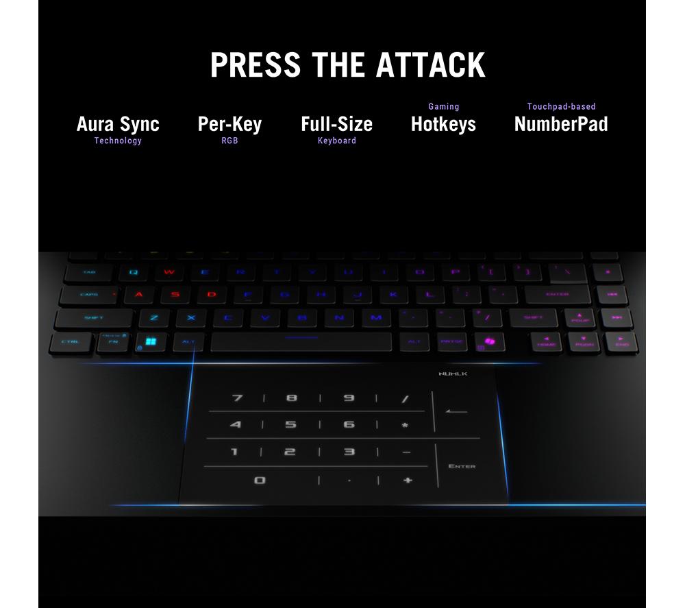 ASUS ROG Strix SCAR 18 18" Gaming Laptop - Intel&reg; Core&trade; Ultra 9, RTX 5080, 1 TB SSD image number 14 of 24