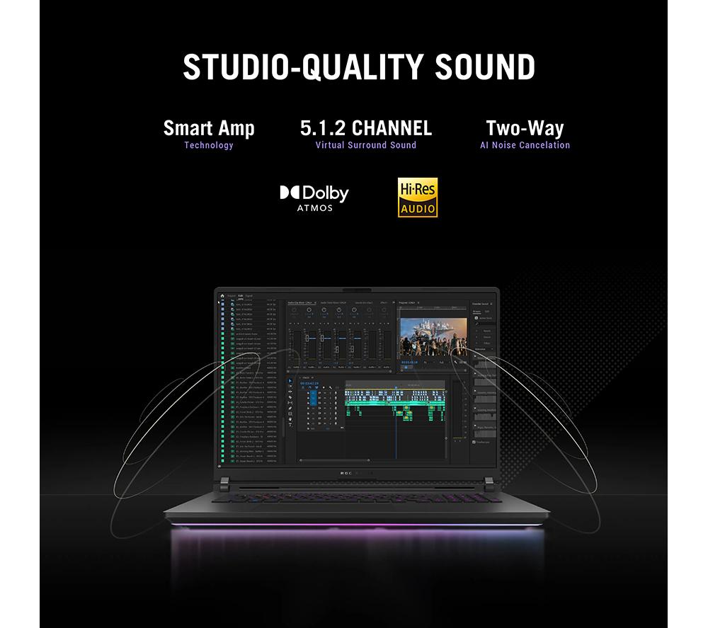 ASUS ROG Strix SCAR 18 18" Gaming Laptop - Intel&reg; Core&trade; Ultra 9, RTX 5080, 1 TB SSD image number 15 of 24