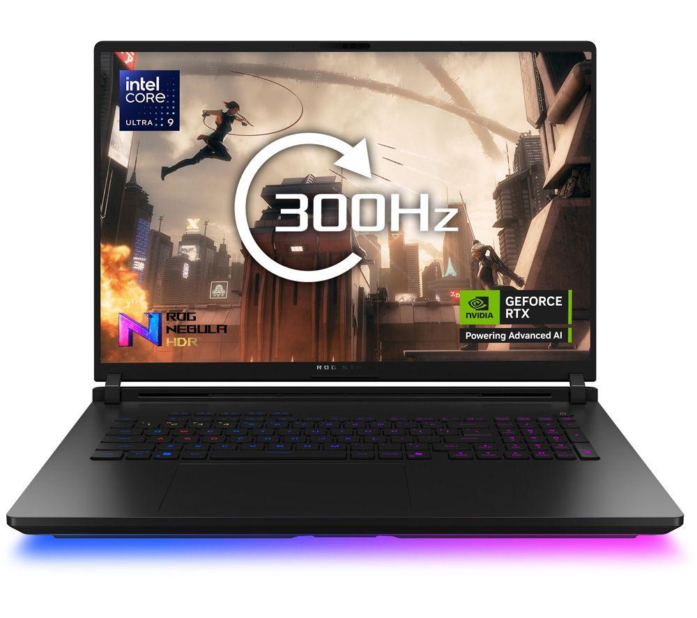 ASUS ROG Strix G18 18" Gaming Laptop - Intel®Core Ultra 9, RTX 5070 Ti, 2 TB SSD, Black